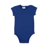 Short-sleeved bodysuit made of cotton (organic)